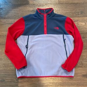 The North Face fleece 1/4 zip